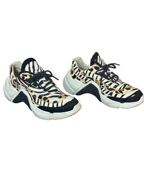 Mark Nason Los Angeles Women's Neo Block Mix Up Animal Print Sneaker Size 6.5